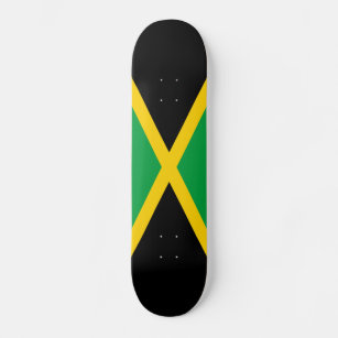 Patriotic Jamaica Flag Skateboard