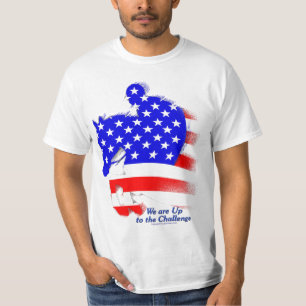 Patriotic Jumping Horse T-Shirt