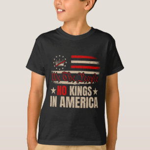 Patriotic June 14 No Kings In America 1776 Design T-Shirt
