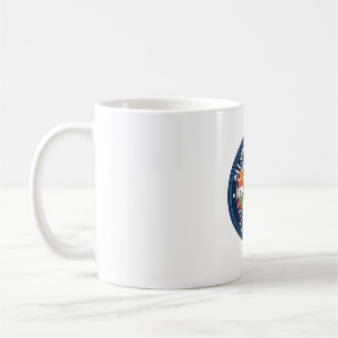 Patriotic Kawaii Dinosaur All-american DINO EST 17 Coffee Mug