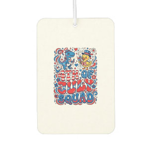 Patriotic Kawaii Dinosaur Best Step-dad Ever Step- Air Freshener