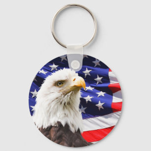 Patriotic Keychain