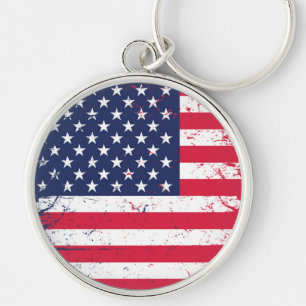 Patriotic Keychain