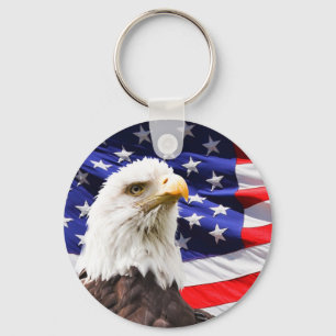 Patriotic Keychain