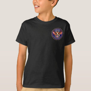Patriotic Kids Front Back Dark All Styles T-Shirt