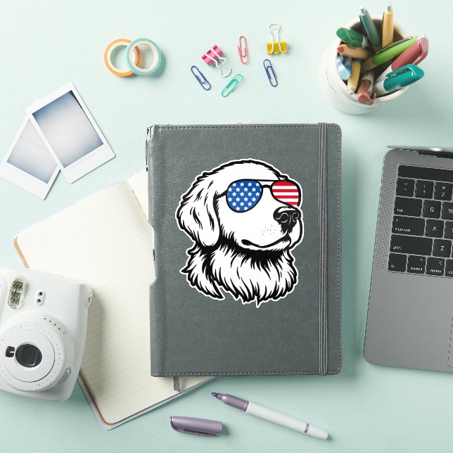 Patriotic Labrador American Independence Day (iPad Cover)