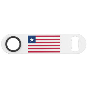Patriotic Liberia Flag Bar Key