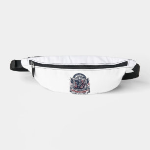 Patriotic Liberty Reaper Dark Patriot Skeleton & R Fanny Pack