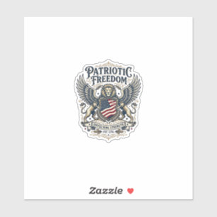 Patriotic Lion Eagle Guardian Animal Hybrid Patrio