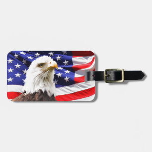 Patriotic Luggage Tag