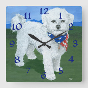 Patriotic Maltese Clock