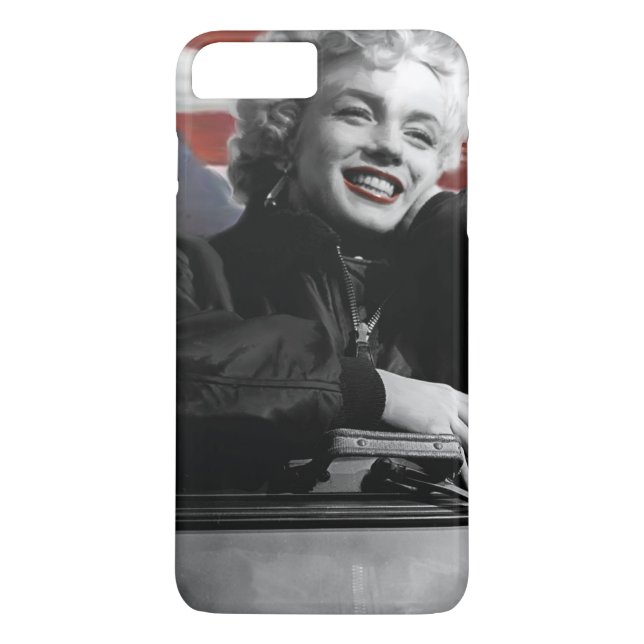 Patriotic Marilyn Case-Mate iPhone Case (Back)