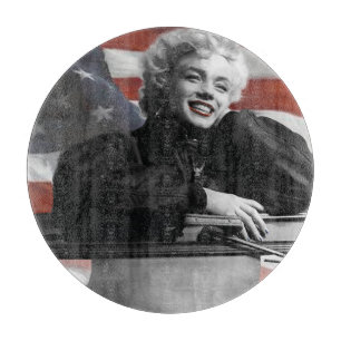 Patriotic Marilyn Cutting Board