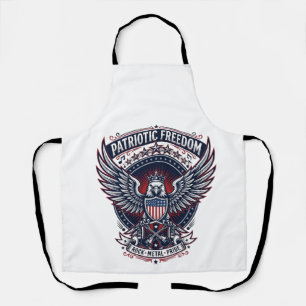 Patriotic Metal Wings Patriot Music Rock Metal Pat Apron