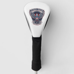 Patriotic Metal Wings Patriot Music Rock Metal Pat Golf Head Cover