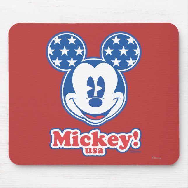 Patriotic Mickey Mouse 4 Pad (Front)