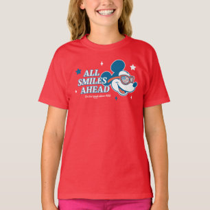 Patriotic Mickey Mouse All Smiles Ahead T-Shirt