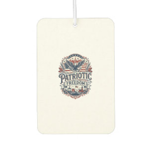 Patriotic Midwest Small Town Pride Vector Graphic  Air Freshener