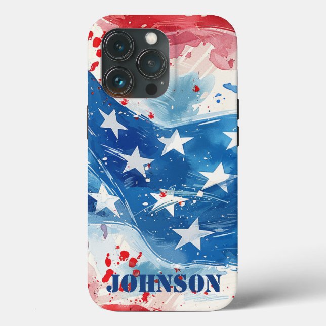 Patriotic Military America USA iPhone Case Cover (Back)