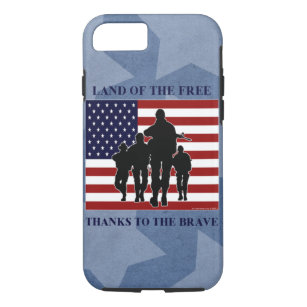 Patriotic Military iPhone 7 Case