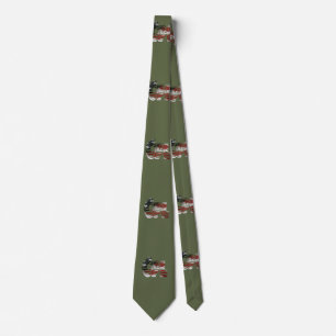 Patriotic Military Unique Amazing Tie