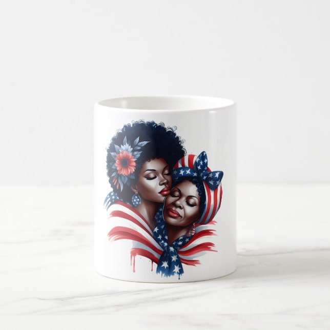 Patriotic Mother Day Coffee Mug (Center)