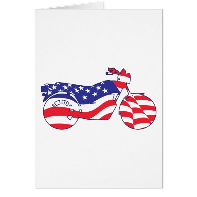 Patriotic Motorcycle (Front)