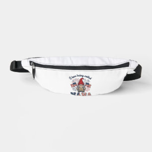 Patriotic Nana Gnome Vintage Grandmother Shirt Des Fanny Pack