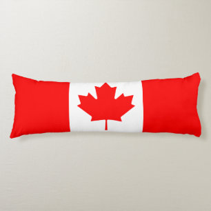 Patriotic National Flag of CANADA Body Pillow