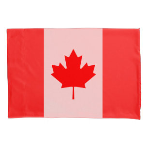 Patriotic National Flag of CANADA Pillowcase