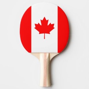 Patriotic National Flag of CANADA Ping Pong Paddle