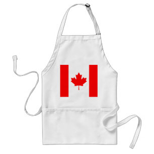 Patriotic National Flag of CANADA Standard Apron
