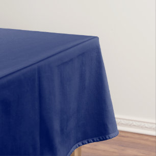 Patriotic Navy blue white stars pattern holiday Tablecloth
