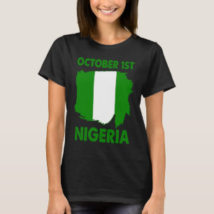 Patriotic Nigeria Pride Independence Day 2022 Nige T-Shirt