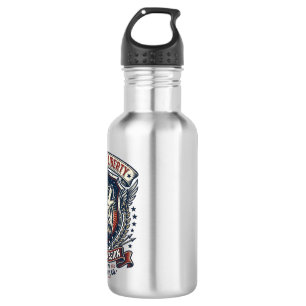 Patriotic Night Mission Patriot Wolf Military Insp 532 Ml Water Bottle