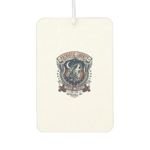 Patriotic Night Mission Patriot Wolf Military Insp Air Freshener