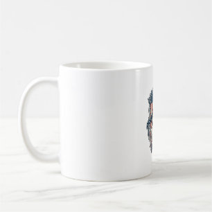 Patriotic Nurse Vector Graphic Tee_1 Coffee Mug