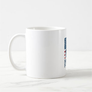 Patriotic Nurse Vector Graphic Tee Coffee Mug