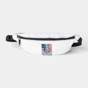 Patriotic Nurse Vector Graphic Tee Fanny Pack