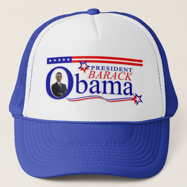 Patriotic Obama Hat (Front)