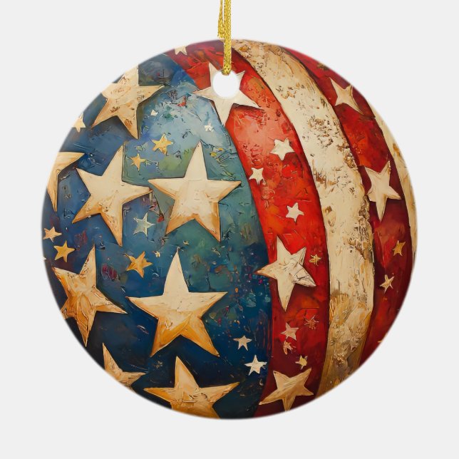 Patriotic Ornament (Back)