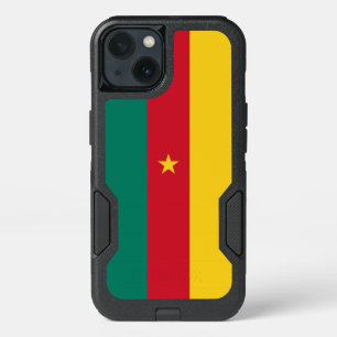 Patriotic OtterBox iPhone 13 Case, Cameroon Flag
