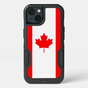 Patriotic OtterBox iPhone 13 Case, Canada Flag