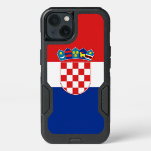Patriotic OtterBox iPhone 13 Case, Croatia Flag