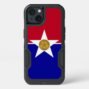 Patriotic OtterBox iPhone 13 Case, Dallas flag