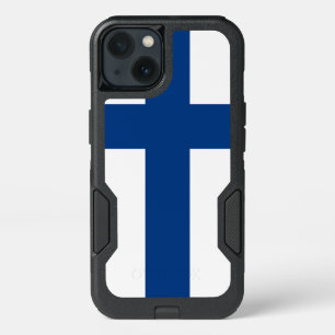 Patriotic OtterBox iPhone 13 Case, Finland Flag