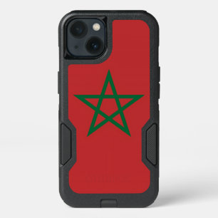 Patriotic OtterBox iPhone 13 Case, Morocco Flag