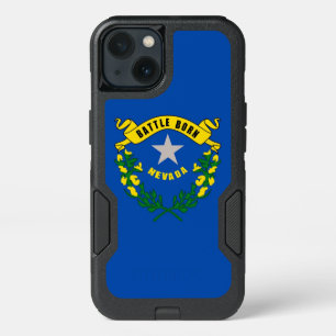 Patriotic OtterBox iPhone 13 Case, Nevada flag