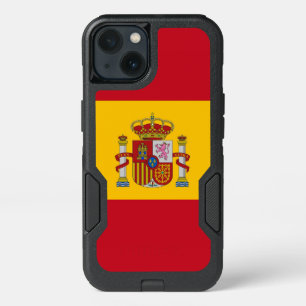 Patriotic OtterBox iPhone 13 Case, Spain flag
