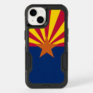 Patriotic OtterBox iPhone 14 Case, Arizona Flag